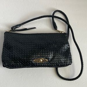 Elliott Lucca Crossbody Leather Clutch Purse